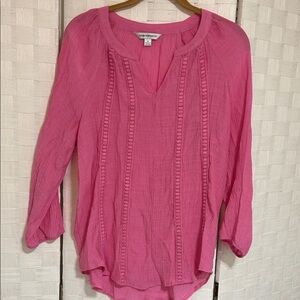 Counterparts Fuchsia Boho Blouse